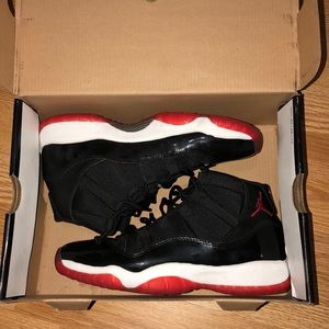 retro jordan bred 11 -size 7
